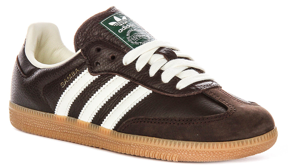 Adidas Samba OG In Brown White For Men