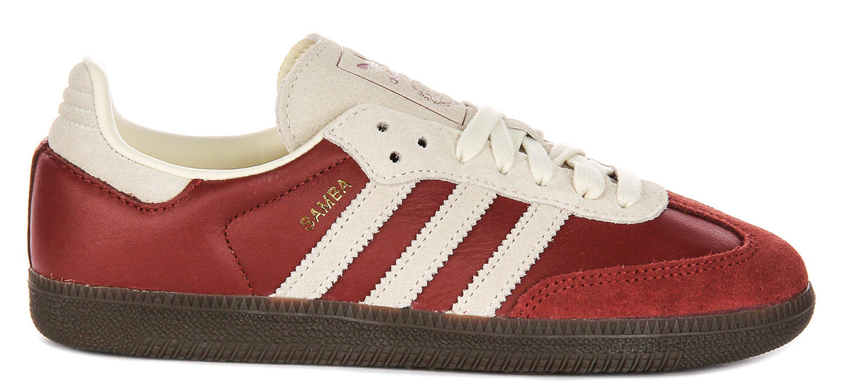 Adidas Samba OG In Maroon