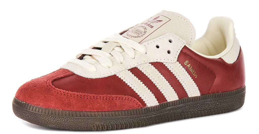 Adidas Samba OG In Maroon